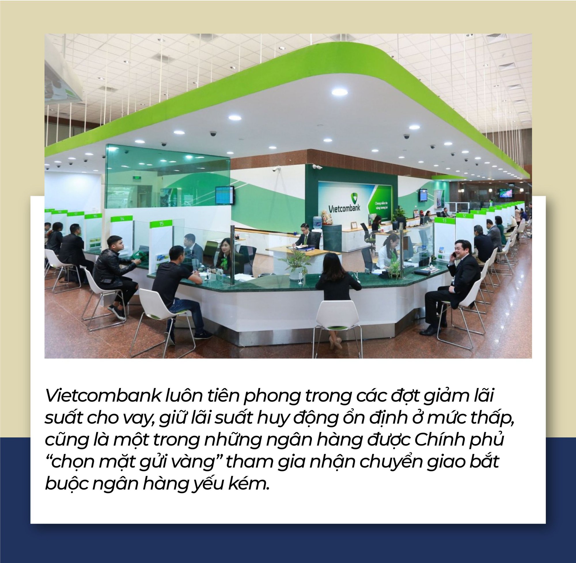 Vietcombank: Vẫn là ngôi sao cô đơn trên mọi mặt trận - Ảnh 12. Vietcombank: Vẫn là ngôi sao cô đơn trên mọi mặt trận - Ảnh 12.