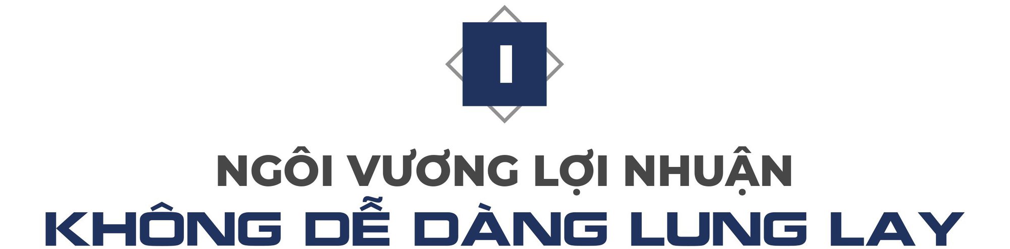 Vietcombank: Vẫn là ngôi sao cô đơn trên mọi mặt trận - Ảnh 1. Vietcombank: Vẫn là ngôi sao cô đơn trên mọi mặt trận - Ảnh 1.