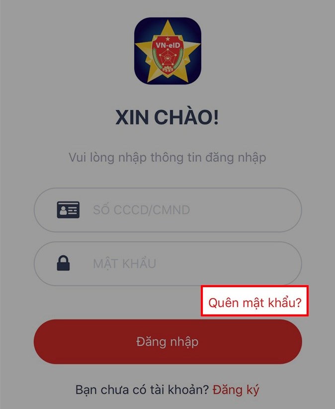 Quên mật khẩu tài khoản định danh điện tử trên VNeID, làm thế nào để lấy lại? - Ảnh 1.