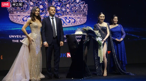 vương miện Miss Universe mới