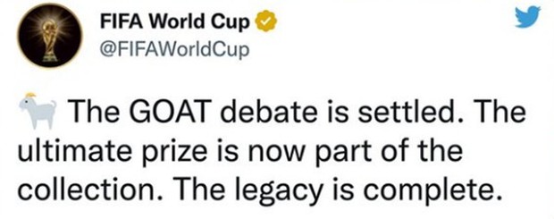 FIFA đăng gì về Lionel Messi mà bị fan Cristiano Ronaldo phản đối đến mức phải xóa bài? - Ảnh 1.