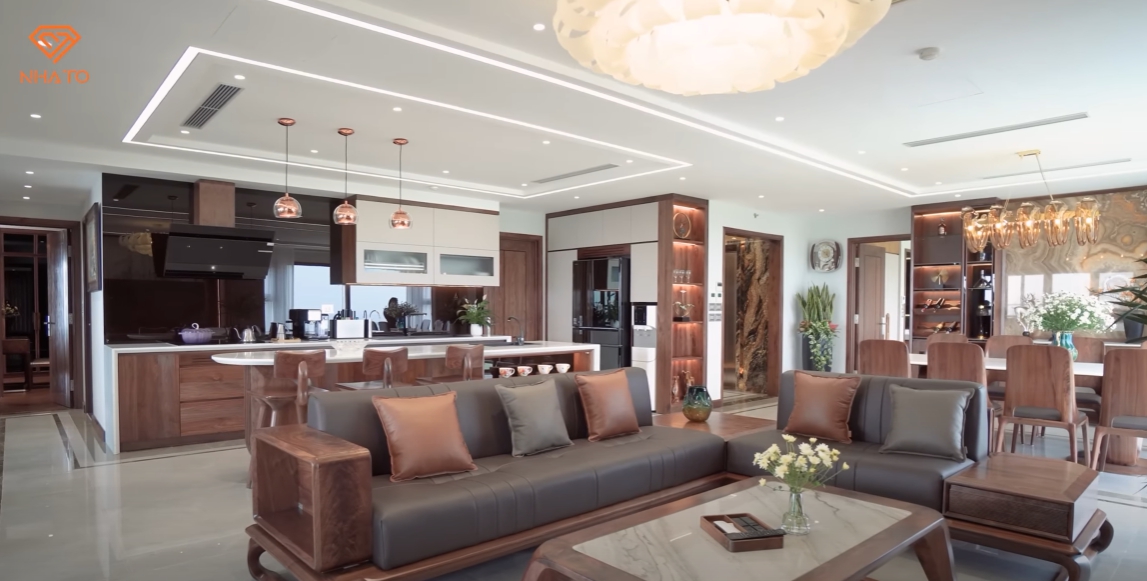 Biệt thự trên cao gần 40 tỷ đồng ở Ecopark: Sở hữu tầm view vĩnh cửu, có thể ngắm cầu vồng ngày trước mắt, nội thất giá trị bằng cả căn nhà - Ảnh 3.