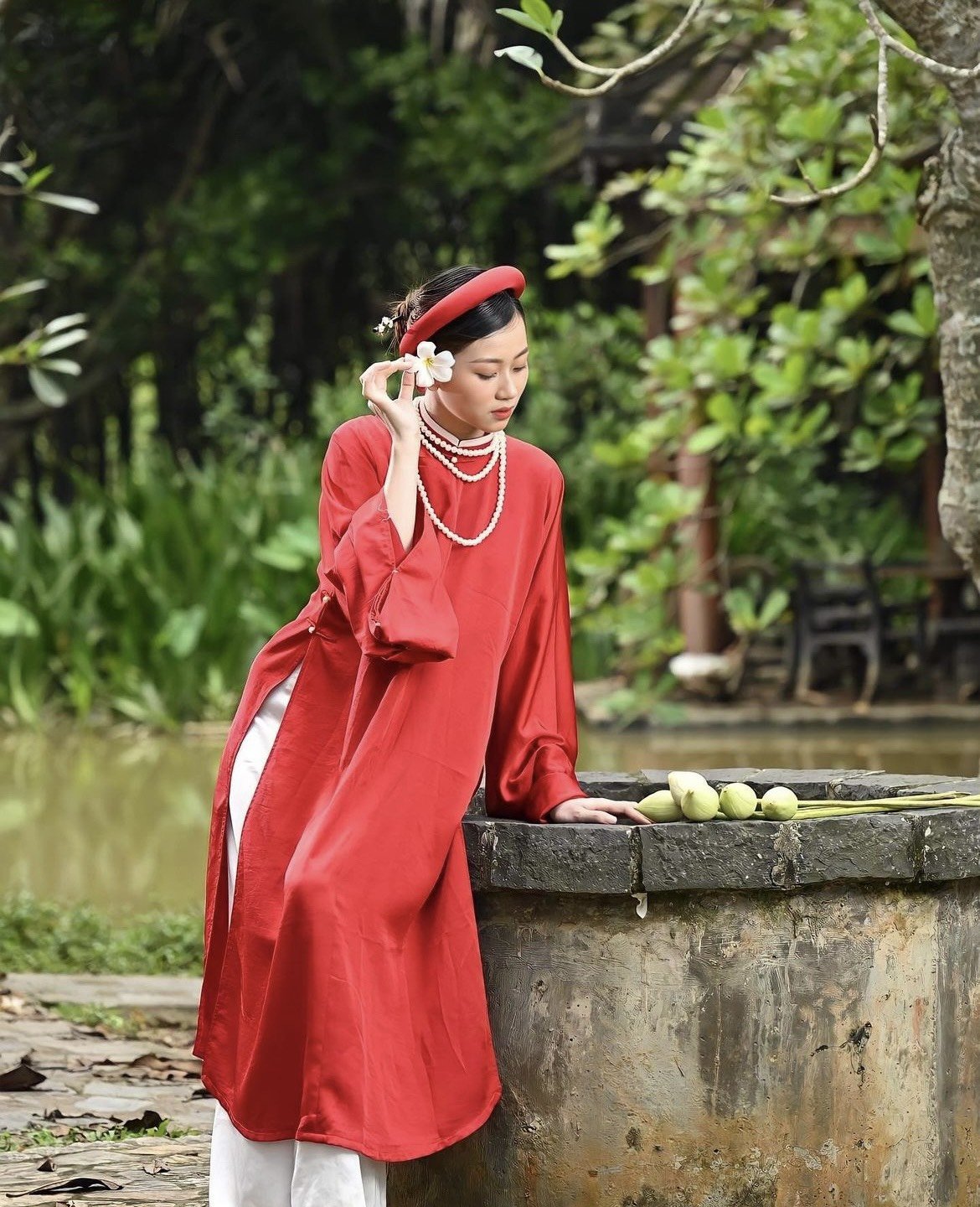 Những địa điểm giúp hội chị em sở hữu bộ ảnh áo dài Tết đậm chất truyền thống tại TP.HCM - Ảnh 31.