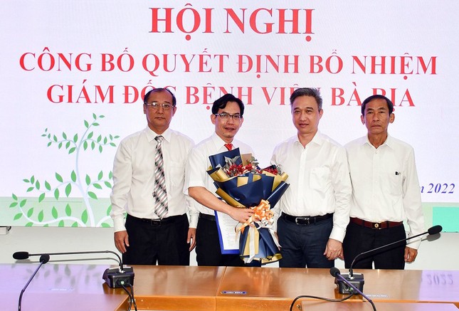 Bà Rịa-Vũng bổ nhiệm nhiều cán bộ chủ chốt ngành y tế - Ảnh 1. Bà Rịa-Vũng bổ nhiệm nhiều cán bộ chủ chốt ngành y tế - Ảnh 1.