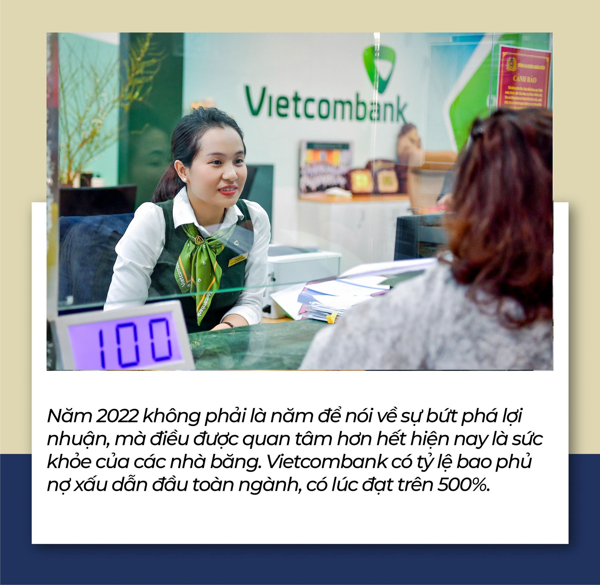 Vietcombank: Vẫn là ngôi sao cô đơn trên mọi mặt trận - Ảnh 5. Vietcombank: Vẫn là ngôi sao cô đơn trên mọi mặt trận - Ảnh 5.