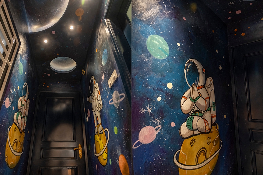 Giải pháp thiết kế phòng ngủ cho bé 8 tuổi nhiều thời gian xa mẹ: Ấm ấp nhưng năng động - Ảnh 4.