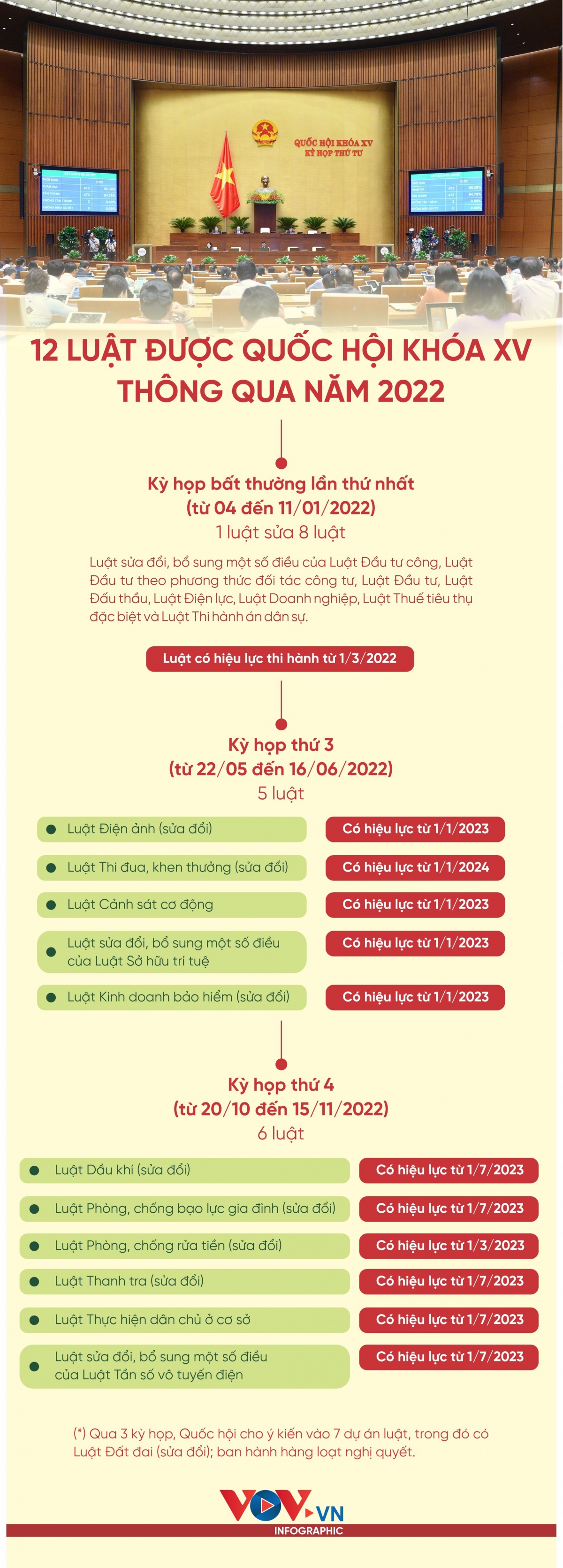 12 luật được Quốc hội khóa XV thông qua năm 2022 - Ảnh 1.