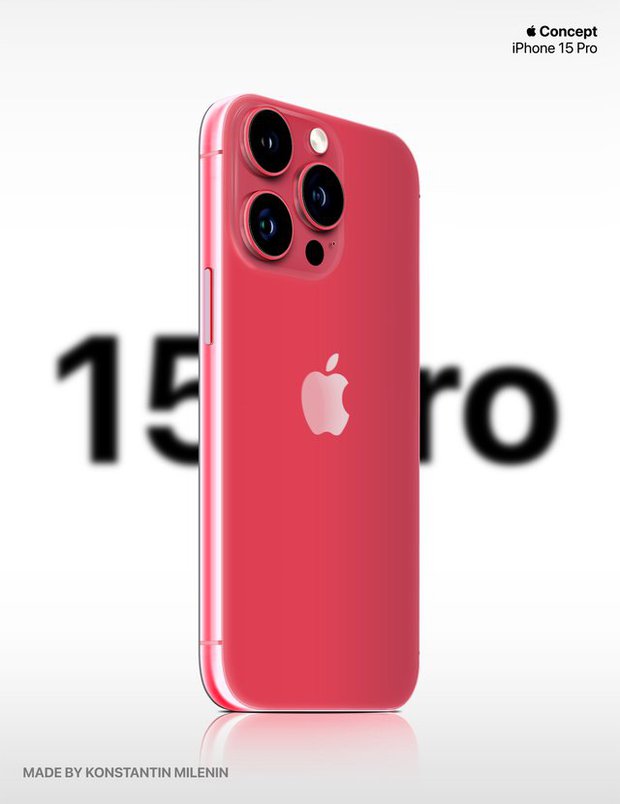 Đây là iPhone 15 Pro: Ngoại hình khác lạ với thiết kế bo cong, màu đỏ đặc biệt ấn tượng! - Ảnh 6.