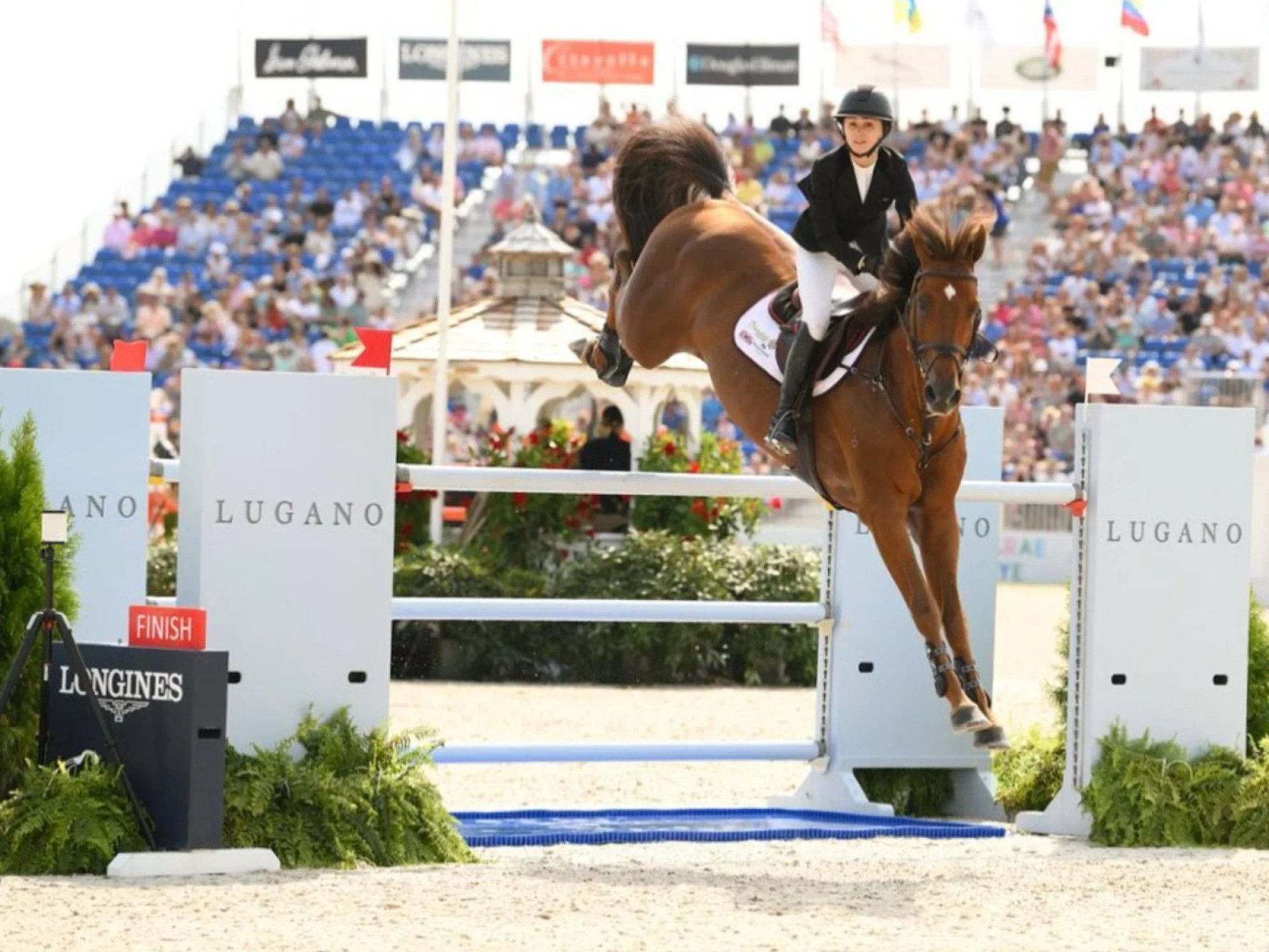 Ái nữ nhà ông trùm truyền thông Michael Bloomberg: Không nối nghiệp cha để làm vận động viên lẫy lừng, hội bạn thân toàn sao hạng A - Ảnh 4.