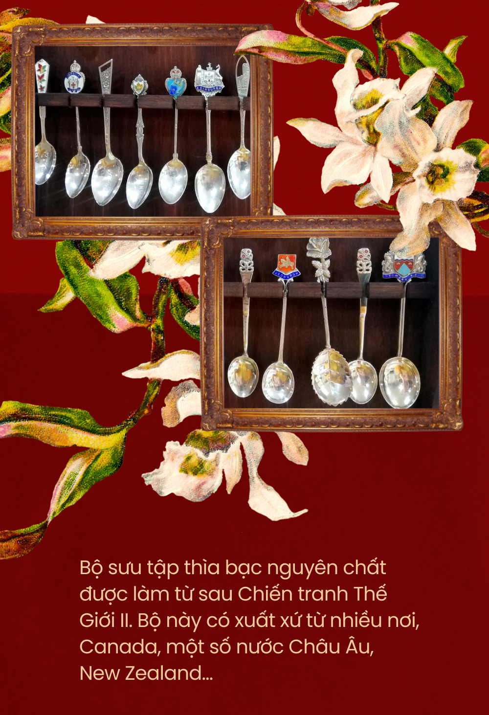 Bộ sưu tầm hơn 1000 chiếc thìa của nữ tiến sĩ người Việt: Có chiếc được làm sau Chiến tranh Thế giới thứ 2, chứa đựng nhiều nét văn hoá - Ảnh 10.