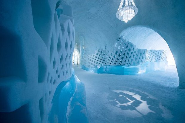 Có một khách sạn kỳ lạ ở Thụy Điển, mỗi năm “xây” lại một lần, chỉ mở cửa đón khách vào mùa đông - Ảnh 2.