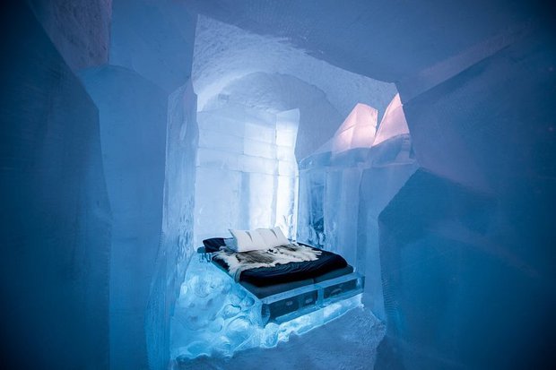Có một khách sạn kỳ lạ ở Thụy Điển, mỗi năm “xây” lại một lần, chỉ mở cửa đón khách vào mùa đông - Ảnh 6.