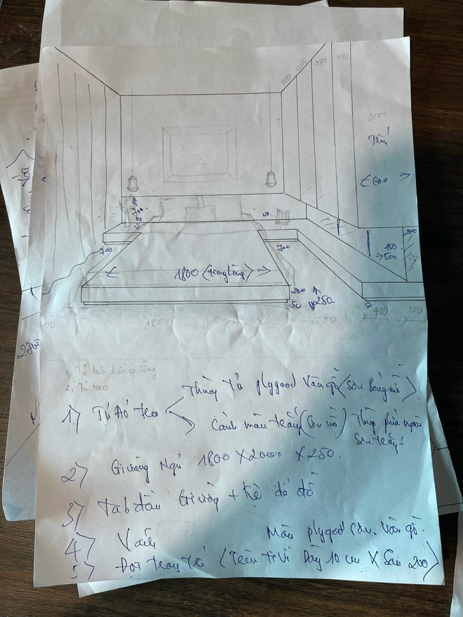 Mua nhà cũ rồi chi 450 triệu để cải tạo: Thuê KTS nhưng không hợp nên tự vẽ lại bản thiết kế - Ảnh 14. Mua nhà cũ rồi chi 450 triệu để cải tạo: Thuê KTS nhưng không hợp nên tự vẽ lại bản thiết kế - Ảnh 14.