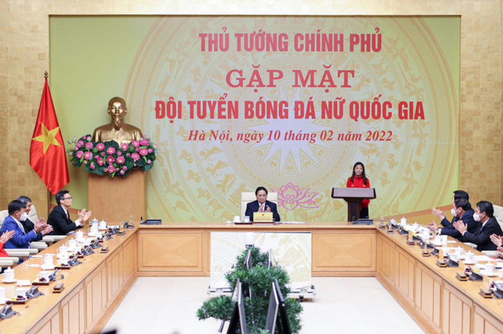 Thủ tướng Phạm Minh Chính: Tôi gọi các nữ tuyển thủ là những “cô gái kim cương” - Ảnh 6.