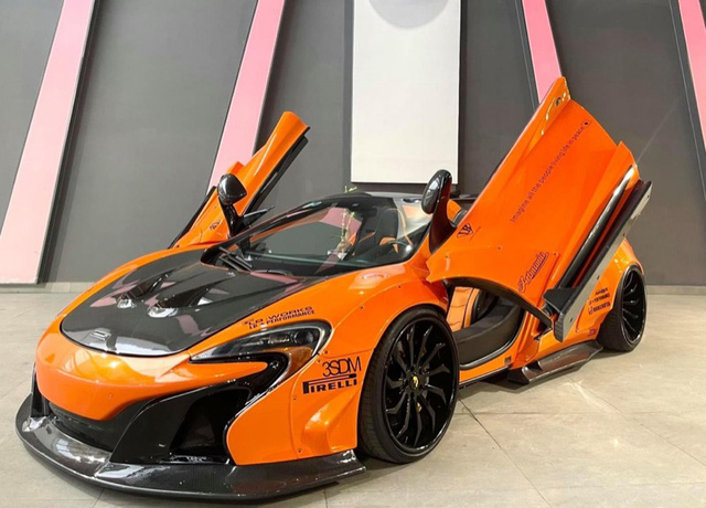 McLaren 650S độ Liberty Walk thứ 2 tại Việt Nam chuyển khẩu về Bình Phước sau gần 1 năm tìm chủ - Ảnh 1.