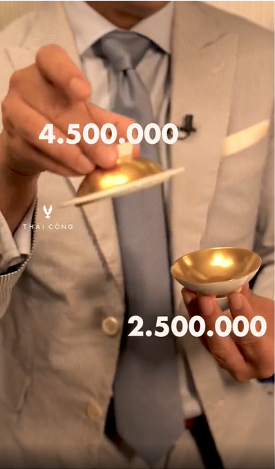 NTK Thái Công lại tiếp tục tạo sóng trên MXH khi giới thiệu bộ bát đĩa đắt đỏ: 400 triệu tiền bát đĩa cho bàn ăn 12 người, đọc giá từng món lại càng choáng  - Ảnh 5.