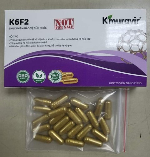 Bộ Y tế ra cảnh báo về sản phẩm K6K2 Thực phẩm bảo vệ sức khỏe Kmuravir® điều trị Covid - Ảnh 1.