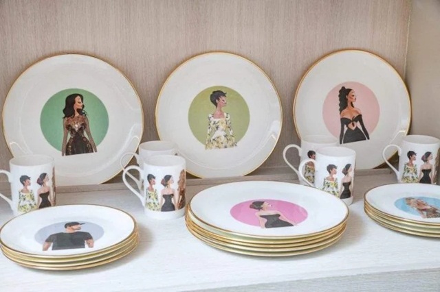 Bộ sưu tập chén đĩa Hermes, Gucci của mẹ Kim Kardashian gây sốt - Ảnh 3.