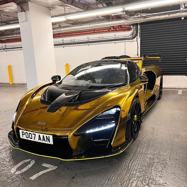 Cảnh sát tạm giữ McLaren Senna dát vàng triệu USD vì lỗi cực rẻ tiền của chủ xe - Ảnh 2.