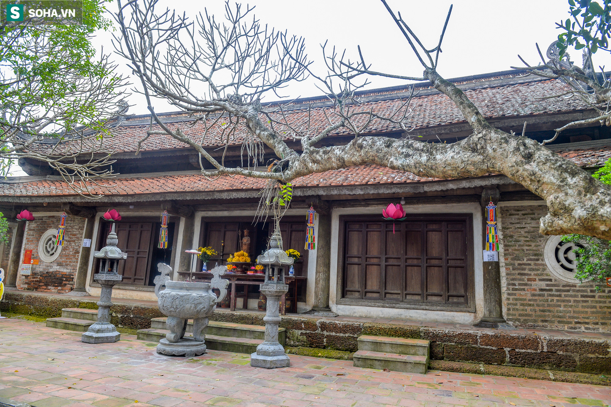  Các vị La Hán chùa Tây Phương đang xuống cấp nghiêm trọng, bong tróc hết lớp sơn son - Ảnh 3.