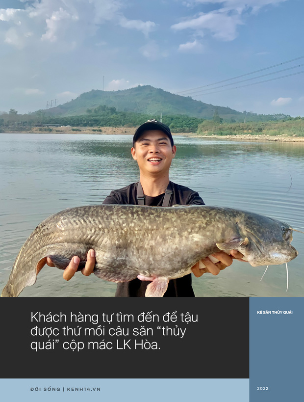  Đi câu với kẻ săn thuỷ quái LK Hoà: Buôn quần áo phá sản nên câu cá cho đỡ stress ai ngờ thành idol tóp tóp, kiếm tiền tỷ nhờ bán 1 thứ nhỏ xíu  - Ảnh 5.