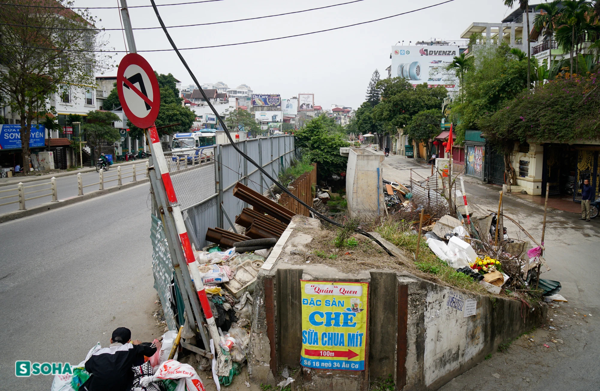  Dự án đường 815 tỷ đồng ở Hà Nội đắp chiếu 2 năm, nhiều nhà không dám mở cửa - Ảnh 4.
