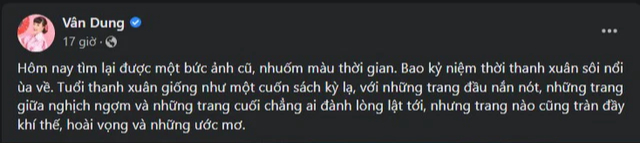 Nhan sắc thời trẻ từng lọt TOP 15 Hoa hậu của NS Vân Dung “gây sốt”, nhiều người trầm trồ: Xinh trong veo, không hổ là người đẹp có tiếng - Ảnh 1.