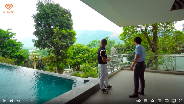 Choáng ngợp trước biệt thự của bác sĩ thẩm mỹ nổi tiếng Dr Hoàng Tuấn: Toạ lạc trên sườn đồi, view núi Ba Vì, rộng 6.000m2, quy mô hoành tráng như resort - Ảnh 9.