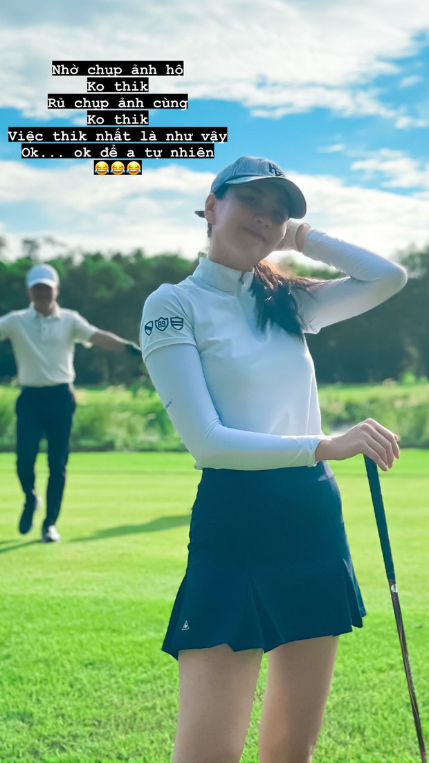 Không giống như các đại gia khác, chồng BTV Mai Ngọc đi chơi golf xa vẫn luôn đưa vợ theo cùng - Ảnh 6.