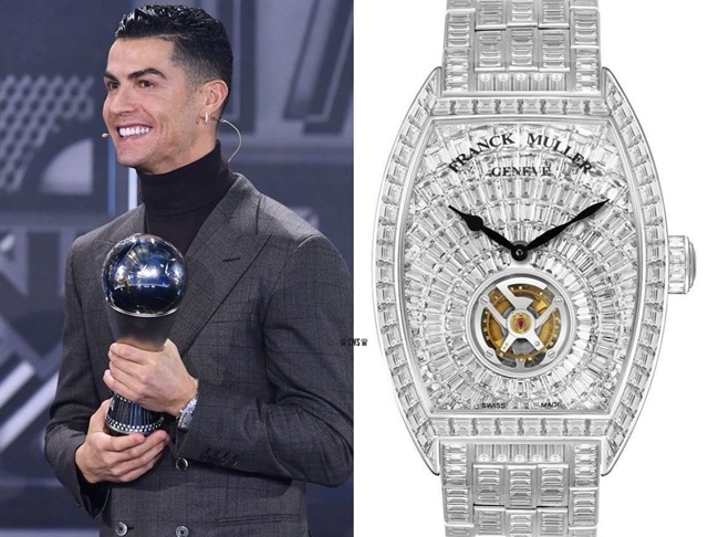 CR7 vừa chi ít nhất 1 triệu USD mua đồng hồ thiết kế riêng phù hợp với siêu xe Bugatti Chiron - Ảnh 3.