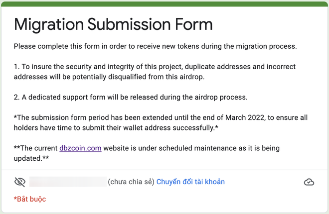 Website DBZ coin của Johnny Đặng lặng lẽ biến mất, nhà đầu tư xác định mất cả chì lẫn chài? - Ảnh 3. Website DBZ coin của Johnny Đặng lặng lẽ biến mất, nhà đầu tư xác định mất cả chì lẫn chài? - Ảnh 3.