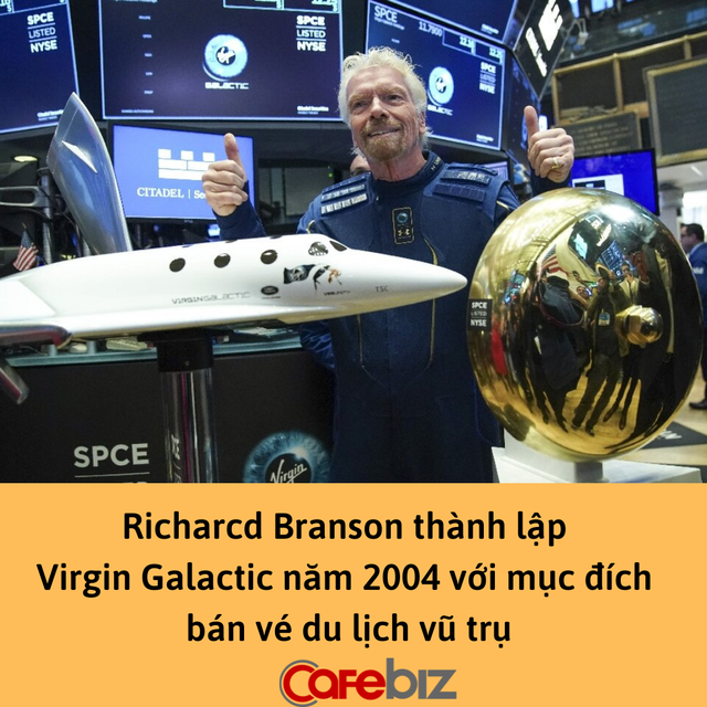 Giấc mơ vũ trụ của Richard Branson: Cướp ‘spotlight’ của Jeff Bezos, là tỷ phú đầu tiên bay vào không gian trên con tàu của chính mình - Ảnh 1.