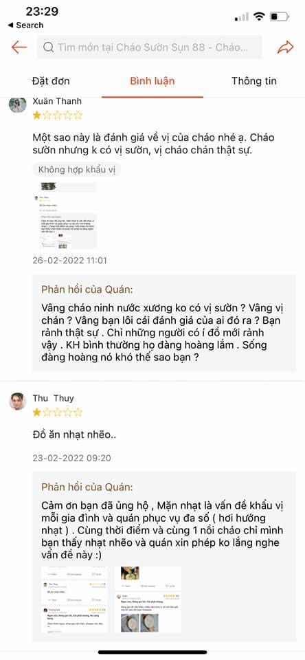 Ngỡ ngàng trước thái độ của chủ quán cháo sườn nổi tiếng Hà Nội: Đốp chát tay đôi với khách trên ứng dụng online, đuổi khách tiễn vong, chê khách luyên thuyên, rảnh - Ảnh 7.