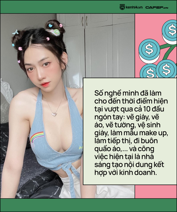 Hot TikToker Lê Bống - từ cô nhân viên vệ sinh giày, cày 10 nghề liên tiếp đến sở hữu 1 tỷ đầu tiên vào năm 22 tuổi - Ảnh 4. Hot TikToker Lê Bống - từ cô nhân viên vệ sinh giày, cày 10 nghề liên tiếp đến sở hữu 1 tỷ đầu tiên vào năm 22 tuổi - Ảnh 4.