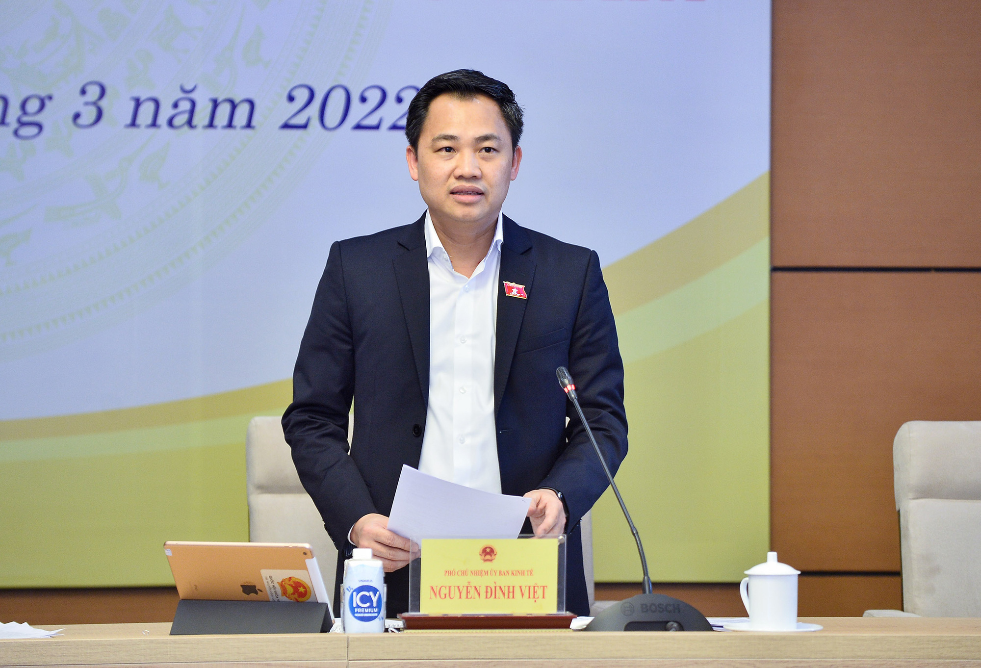 Uỷ ban Kinh tế thẩm tra Báo cáo tổng kết, dự thảo Nghị quyết về việc kéo dài thời gian áp dụng toàn bộ quy định của Nghị quyết 42 - Ảnh 2. Uỷ ban Kinh tế thẩm tra Báo cáo tổng kết, dự thảo Nghị quyết về việc kéo dài thời gian áp dụng toàn bộ quy định của Nghị quyết 42 - Ảnh 2.
