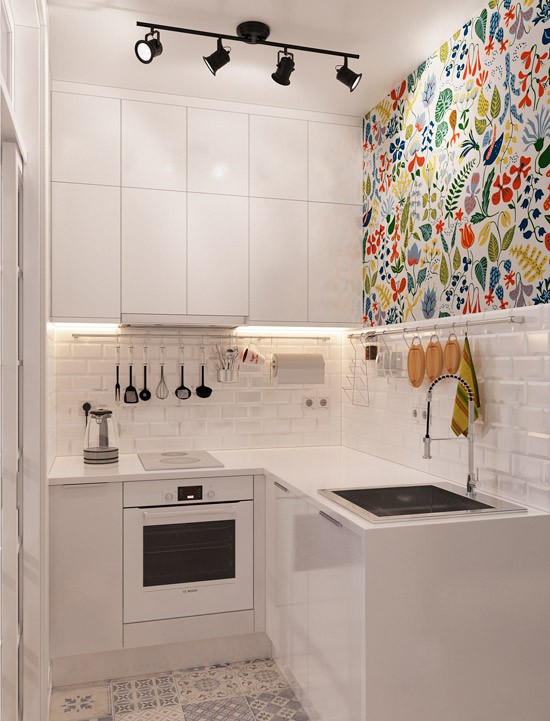 Nhà bếp không có cửa sổ là điểm chung của nhiều nhà chung cư và giải pháp thiết kế khắc phục siêu hay - Ảnh 9.