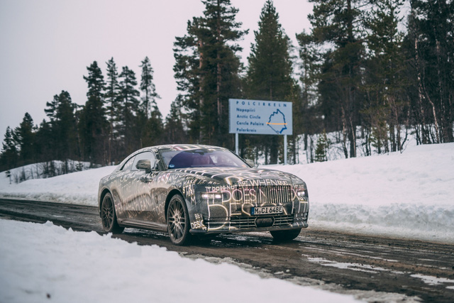 Xe điện siêu sang Rolls-Royce Spectre thử nghiệm ở nhiệt độ -40 độ C - Ảnh 4.