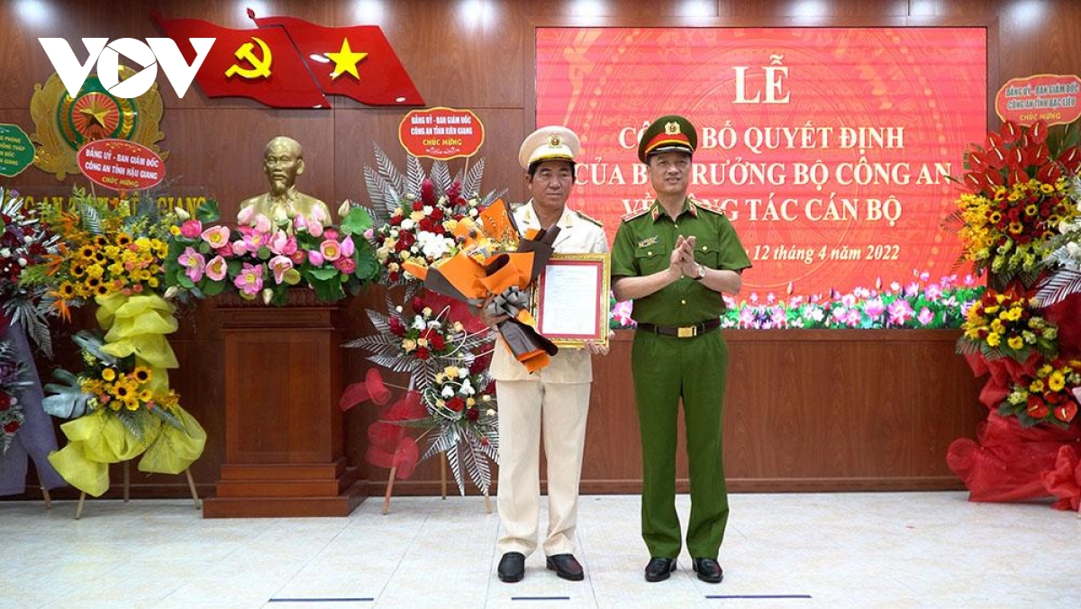 PGĐ Công an tỉnh Bạc Liêu làm Giám đốc Công an tỉnh Kiên Giang - Ảnh 2. PGĐ Công an tỉnh Bạc Liêu làm Giám đốc Công an tỉnh Kiên Giang - Ảnh 2.