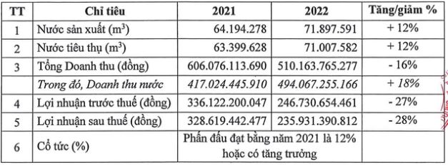 Không còn khoản cổ tức từ Biwase, Nước Thủ Dầu Một (TDM) báo lãi quý 1/2022 giảm 65% - Ảnh 1.