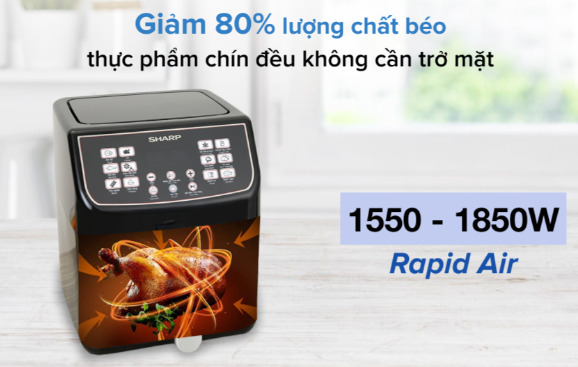 Nồi chiên không dầu giảm giá mạnh, đây là những mẫu nồi chiên giá dưới 3 triệu đồng không nên bỏ qua - Ảnh 2.