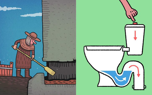 10 sự thật rùng rợn về cách người xưa tắm rửa và đi toilet khiến chúng ta phải thầm cảm ơn mình đã sinh ra trong thời đại này - Ảnh 8.