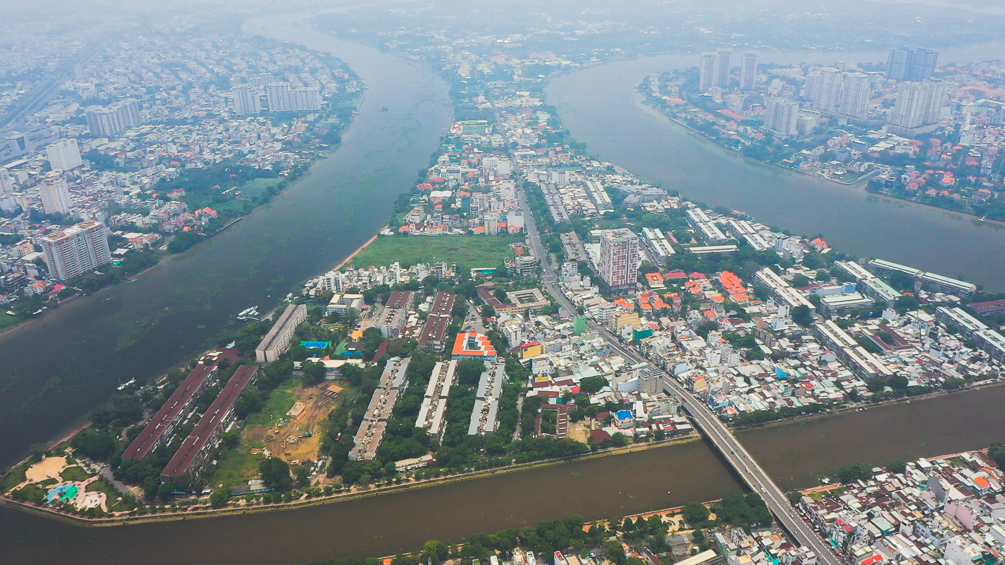  Bán đảo giữa trung tâm TP.HCM có hình hài lạ mắt bị lãng quên 30 năm - Ảnh 2.