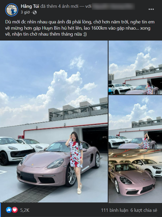 Hot mom Hằng túi nhận Porsche 718 Cayman màu hồng đầu tiên tại Việt Nam - Ảnh 1.
