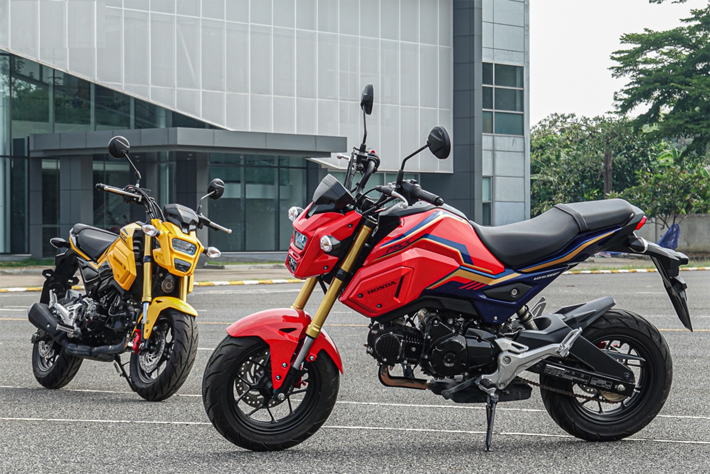 Xe côn tay Honda Grom 2021 ra mắt tại thị trường Thái Lan