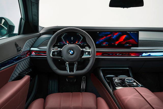 Điểm danh 10 công nghệ đỉnh trên BMW 7-Series 2023: Thanh cảm ứng, thực tế ảo và khoang sau như rạp phim khiến Mercedes-Benz S-Class phải dè chừng - Ảnh 4.