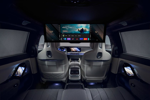 Điểm danh 10 công nghệ đỉnh trên BMW 7-Series 2023: Thanh cảm ứng, thực tế ảo và khoang sau như rạp phim khiến Mercedes-Benz S-Class phải dè chừng - Ảnh 6.