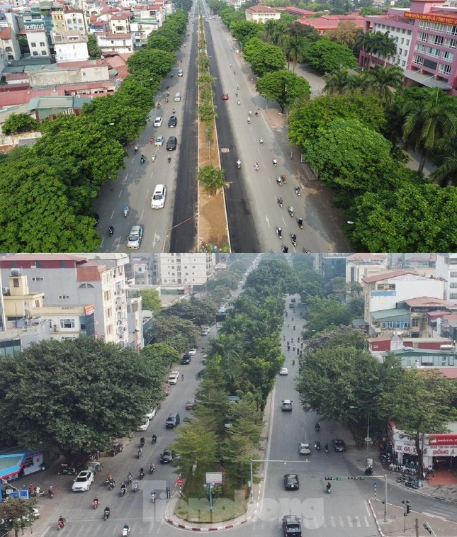  Diện mạo đường Hoàng Quốc Việt sau khi có thêm 2 làn xe  - Ảnh 3.