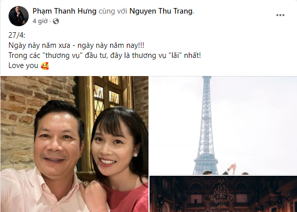 Shark Hưng kỷ niệm 4 năm ngày cưới Á hậu, khẳng định thương vụ “lãi” nhất đời là vợ - Ảnh 1.