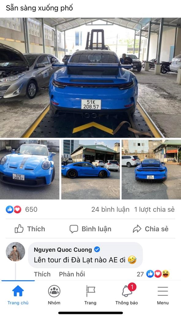 Porsche 911 GT3 của doanh nhân Nguyễn Quốc Cường chính thức ra biển số? - Ảnh 3.