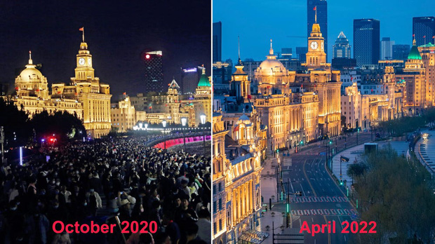 Những hình ảnh tái hiện ác mộng Vũ Hán năm 2020: Thượng Hải phồn hoa biến thành thành phố hoang, toàn bộ cuộc sống như chững lại - Ảnh 1.